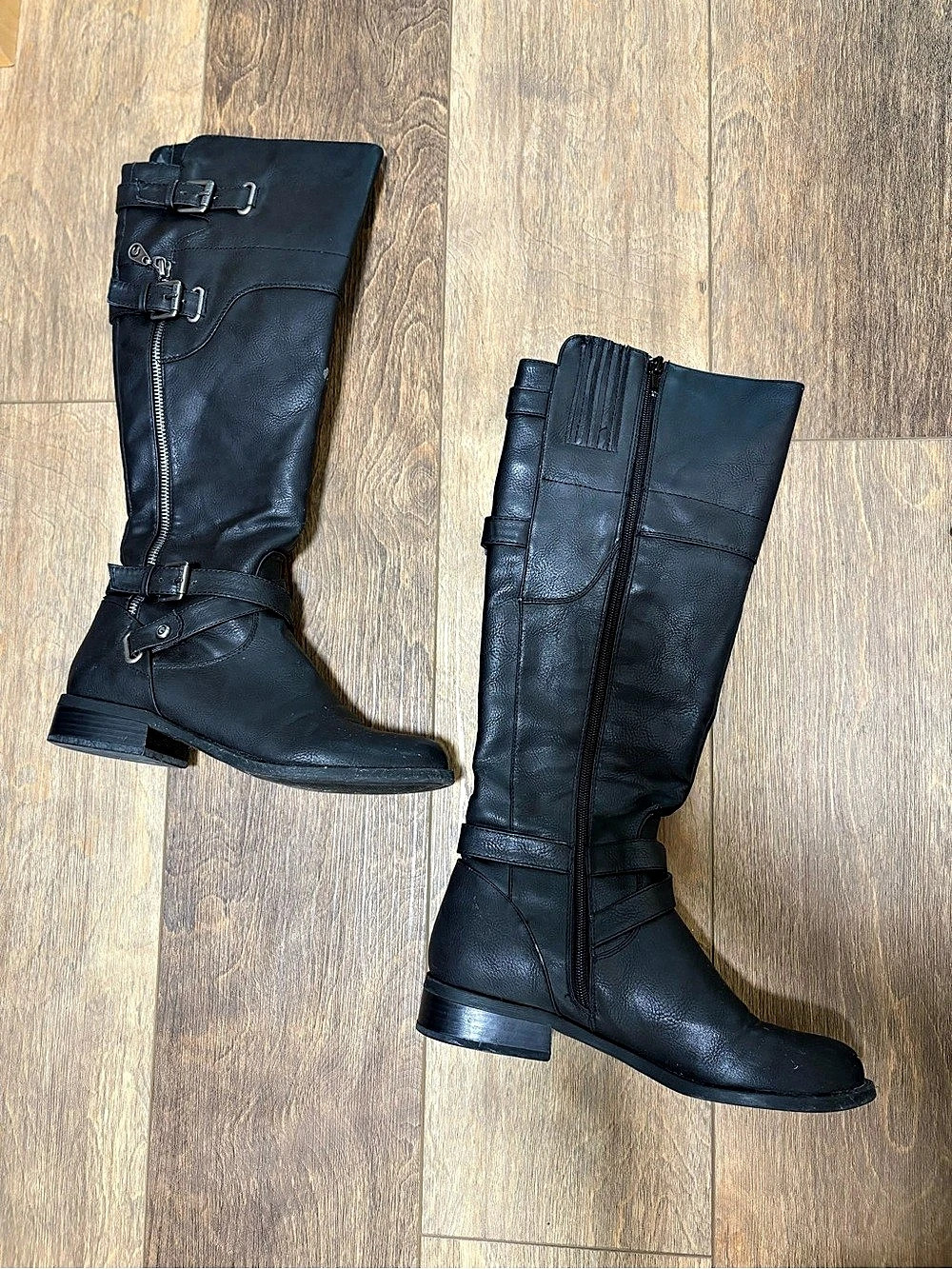 By Guess Black Over-the-Knee Boots